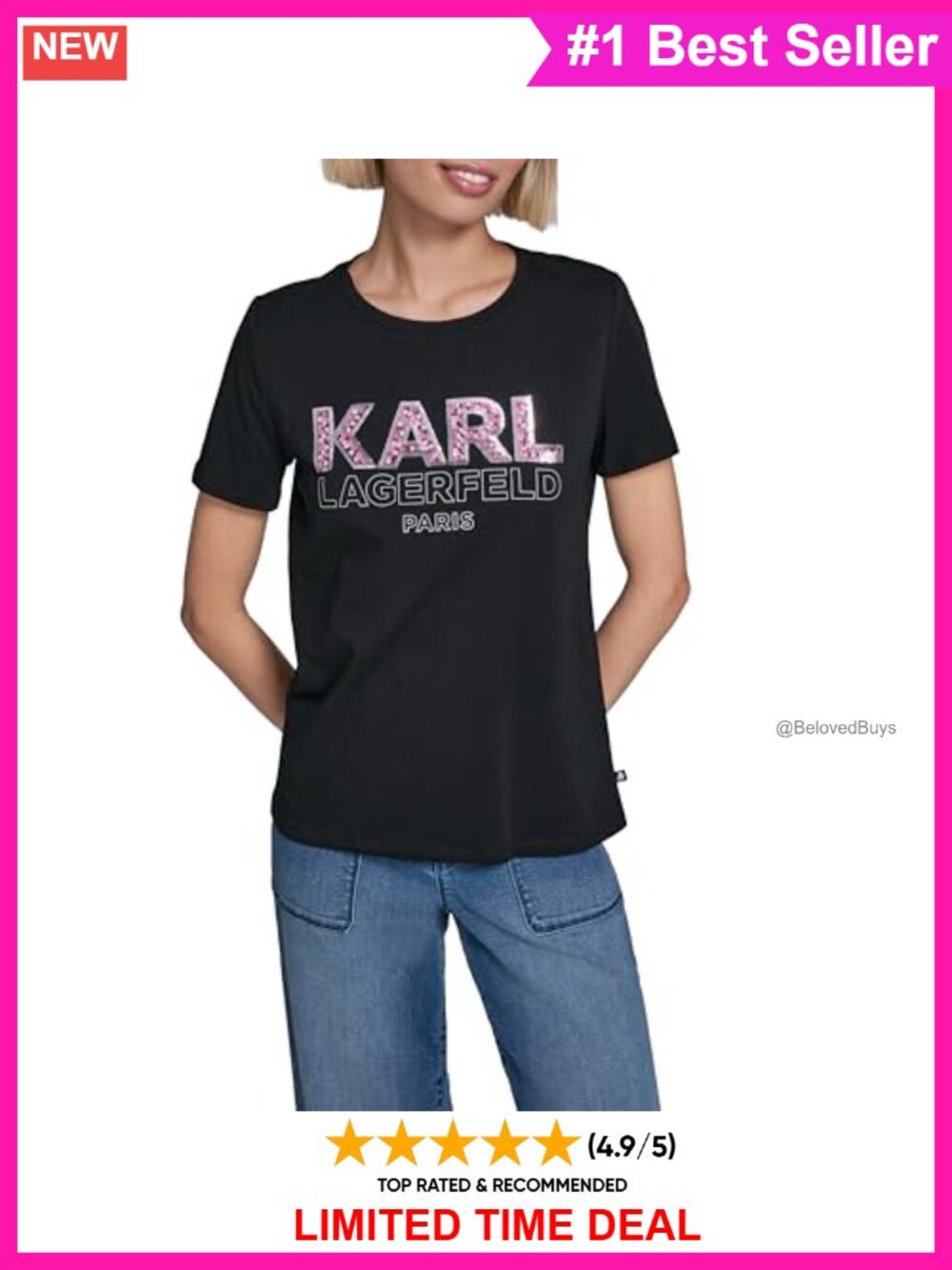 Short Sleeve Crew Neck Logo T-Shirt Regular Fit Letter Print